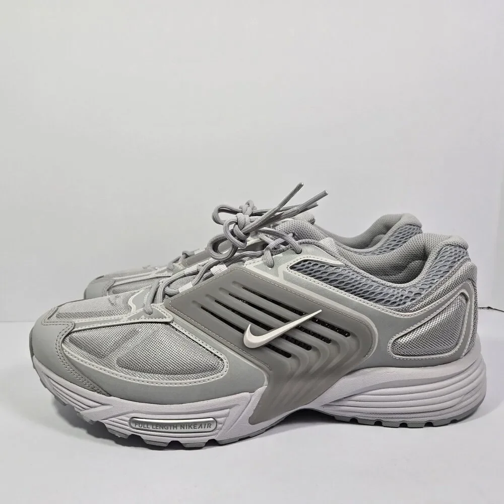 Men 14 Nike Air Pegasus Wave Flat Silver Metallic Silver Pewter Shoes IB0612-003